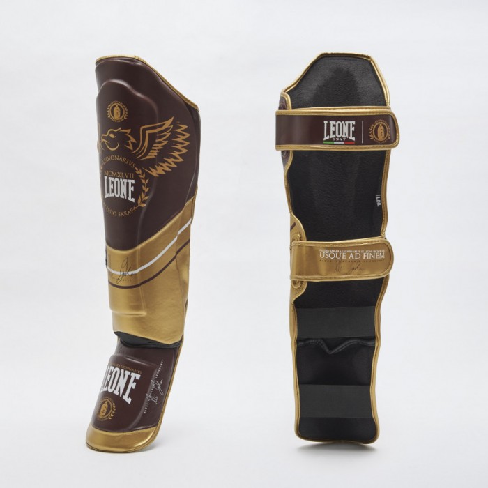 Leone - LEGIONARIVS SHINGUARDS PT152 / Red/Gold